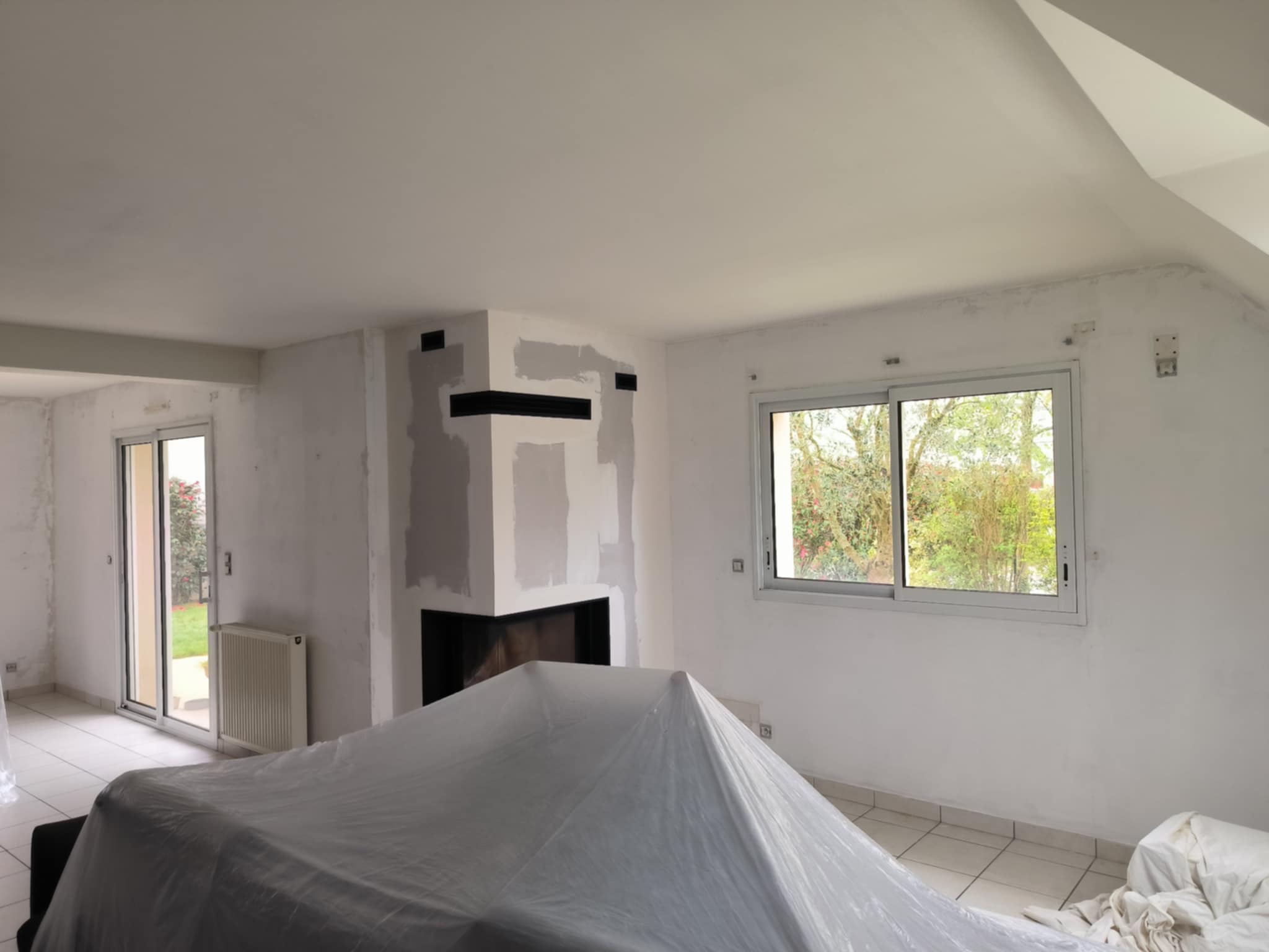 Rénovation maison pendant travaux